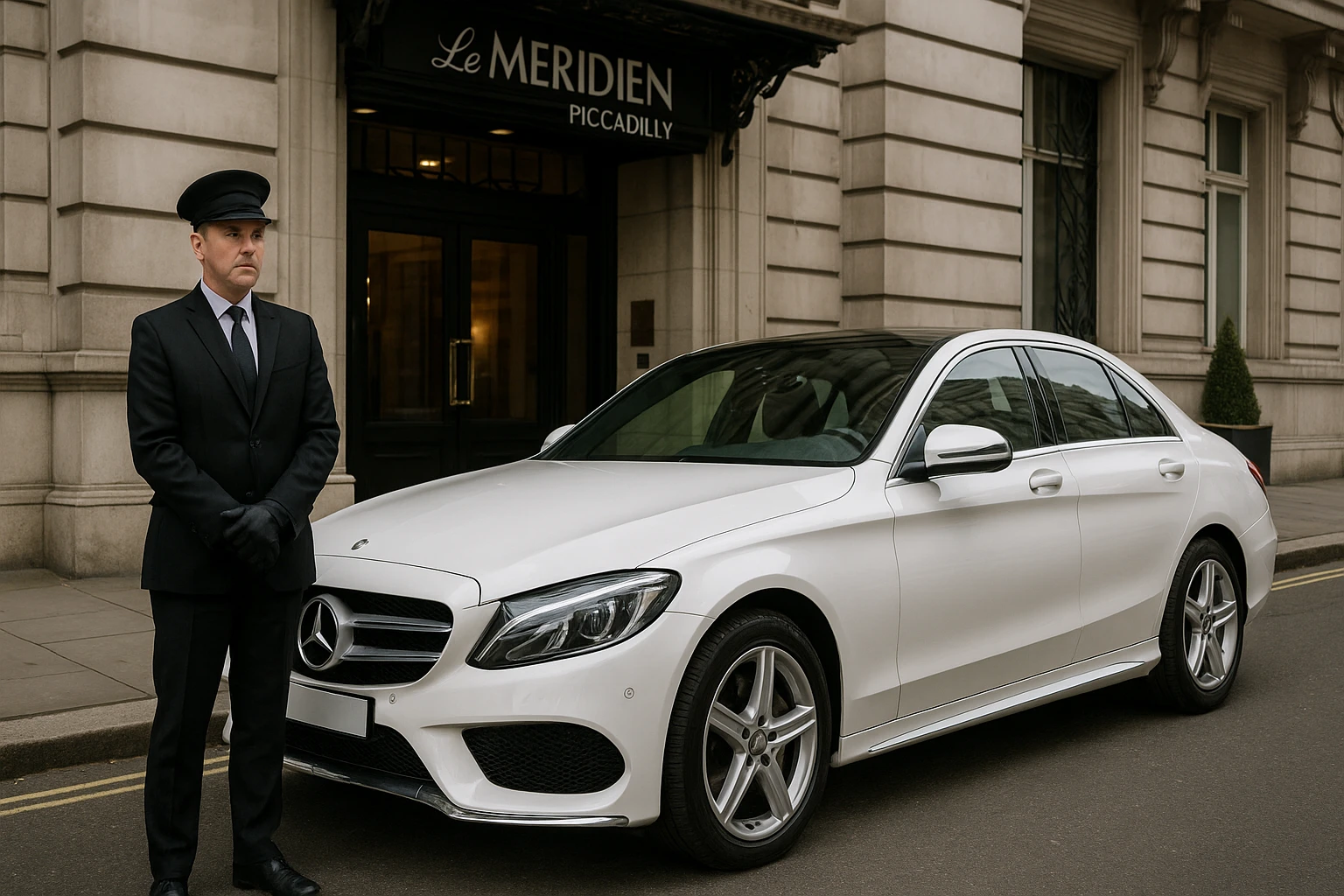 Journey from Le Meridien Piccadilly Hotel to Stansted 