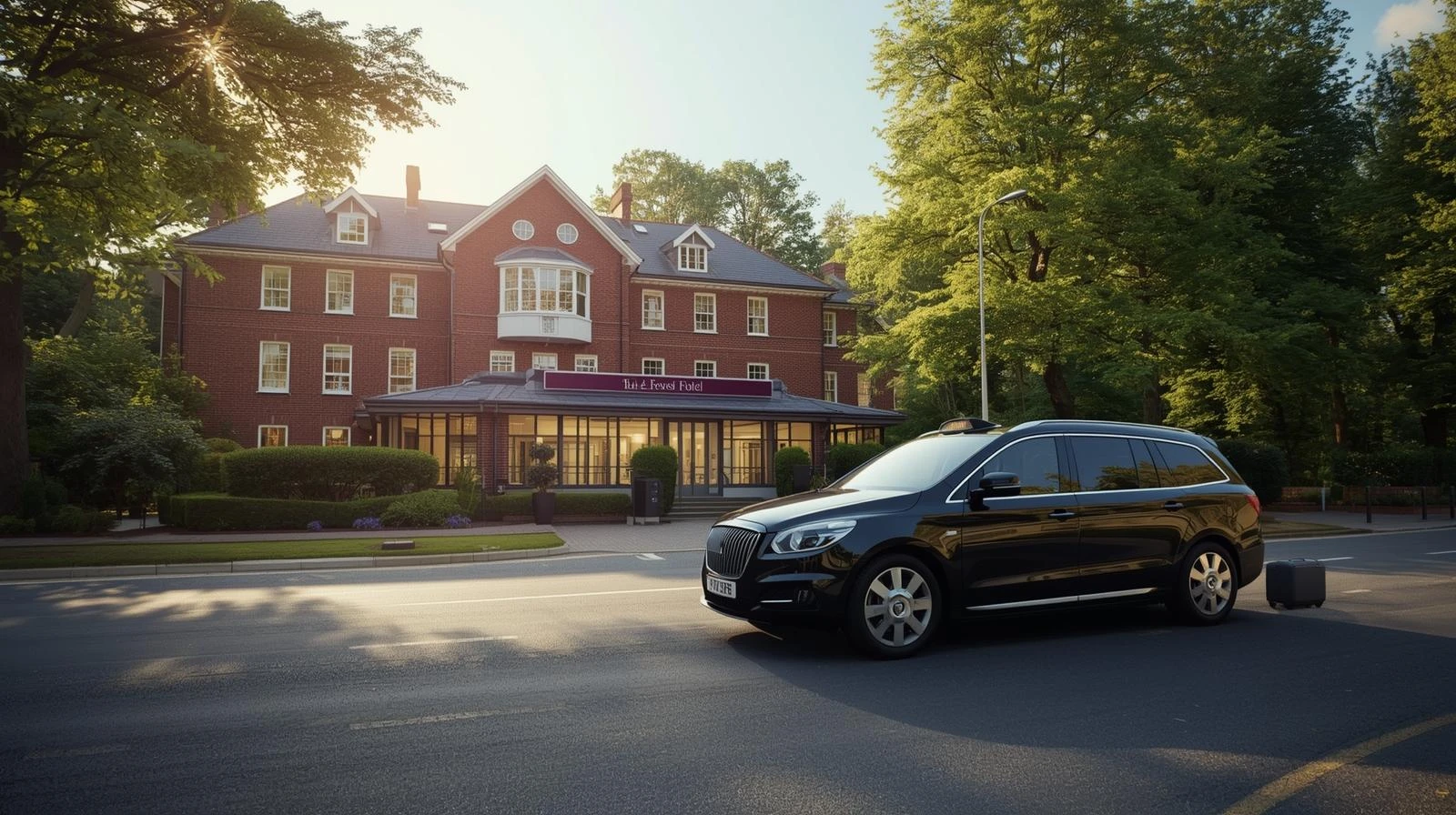 Journey from London Guards Hotel to Stansted Airport 