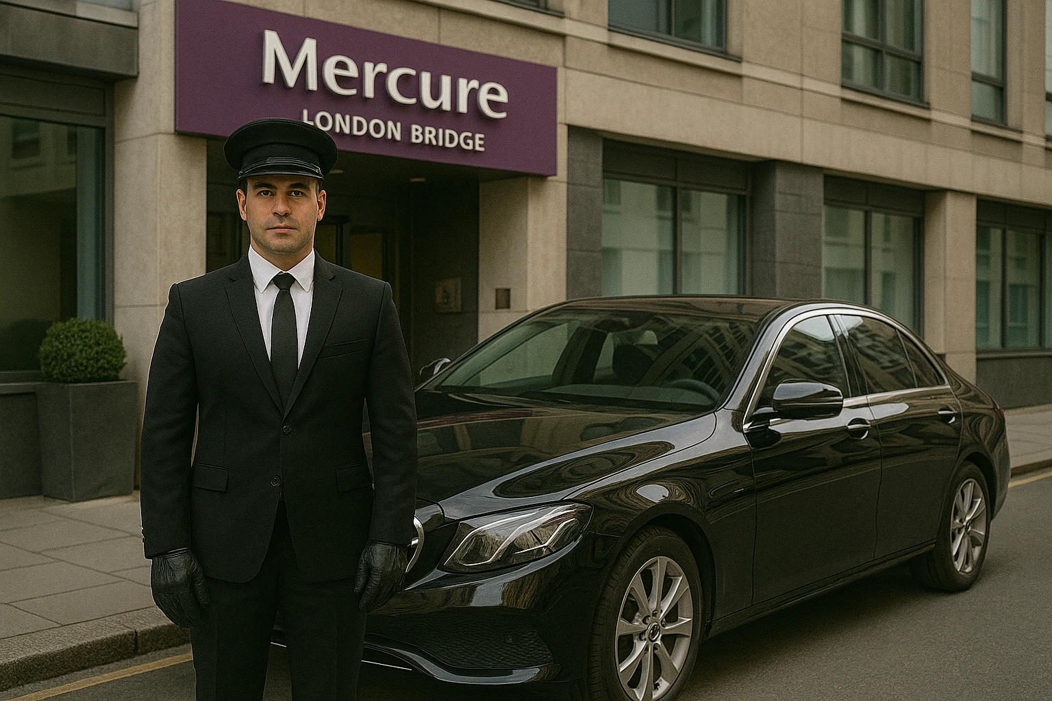 Taxi from Mercure London Bridge to Stansted Airport 