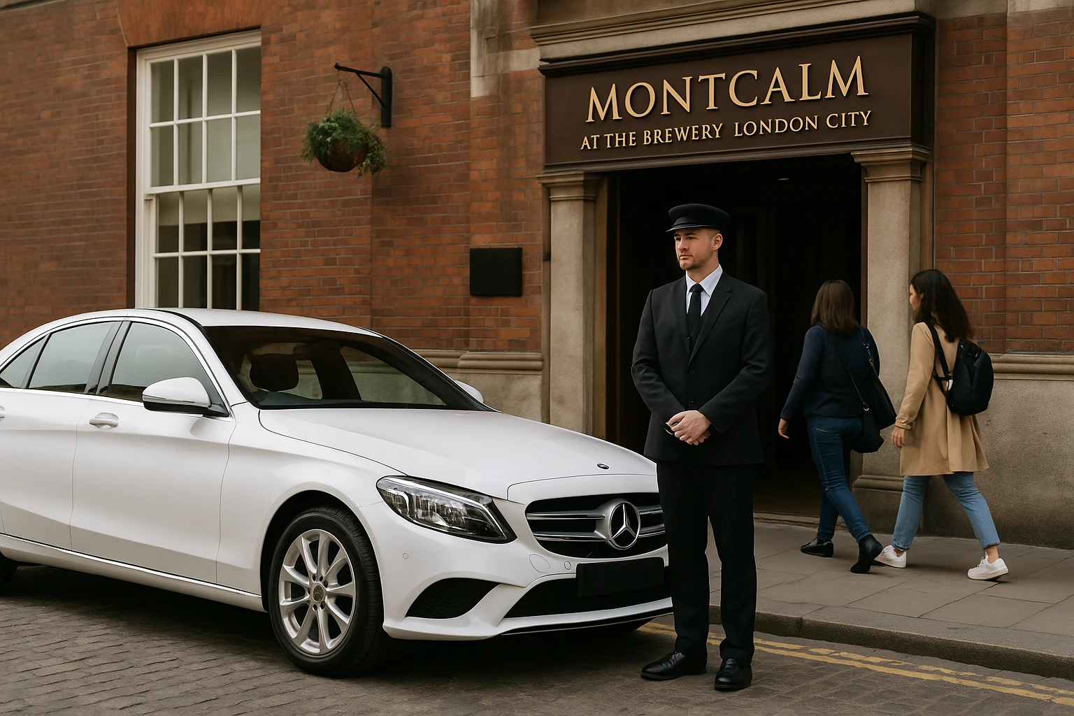 Journey from Montcalm at The Brewery London City to Stansted 