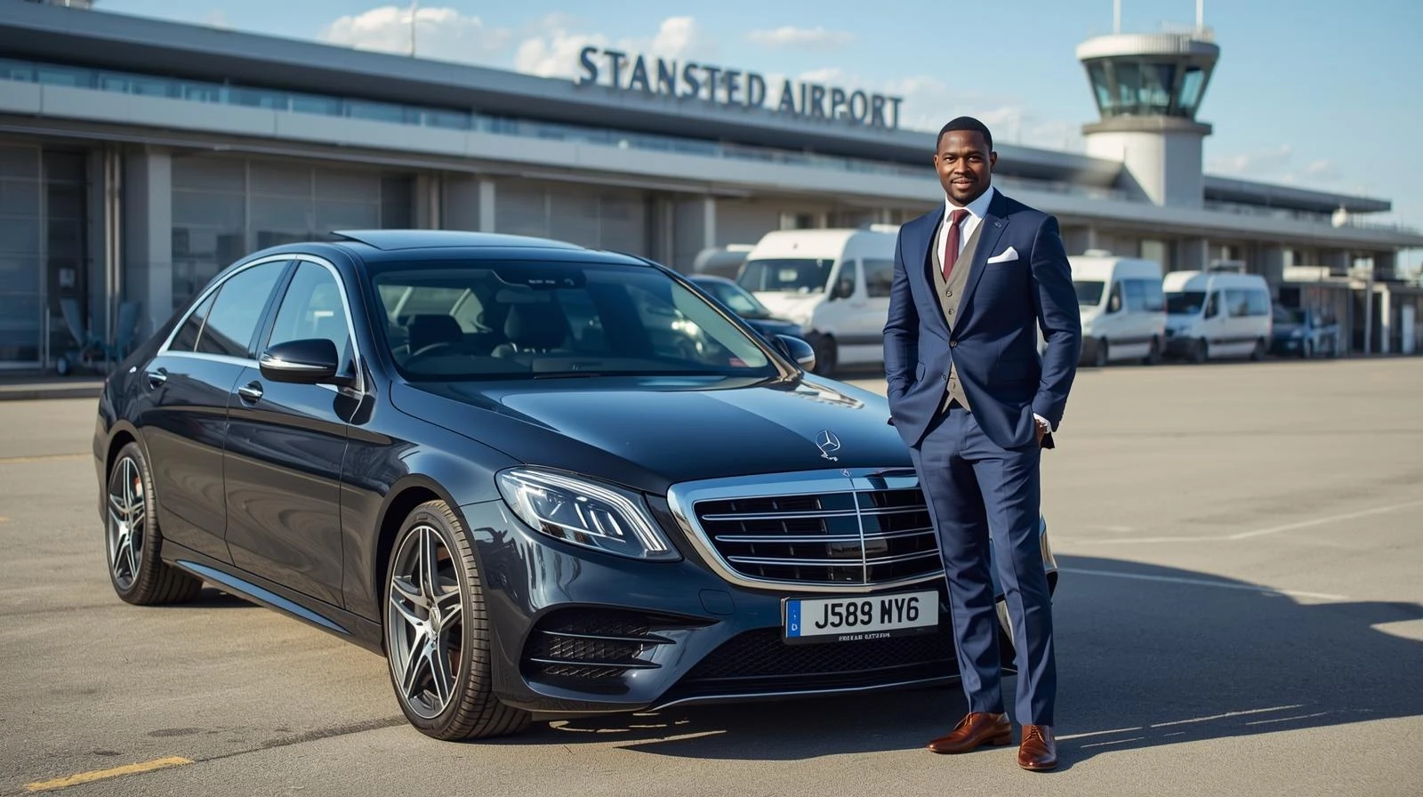 Premier Inn County Hall Taxi:Journey to Stansted Airport 