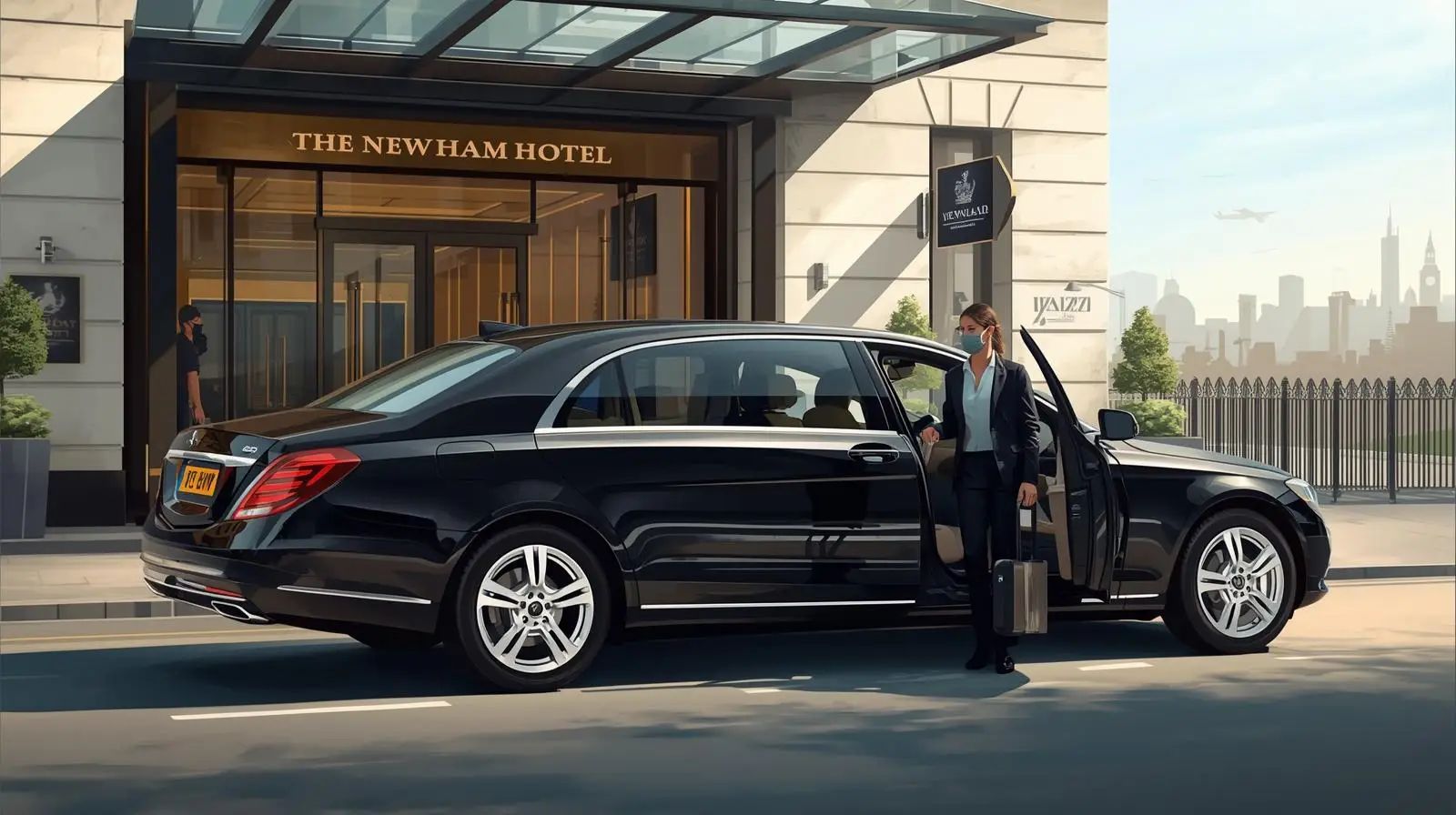 Newham Hotel to Stansted Airport Taxi Service 
