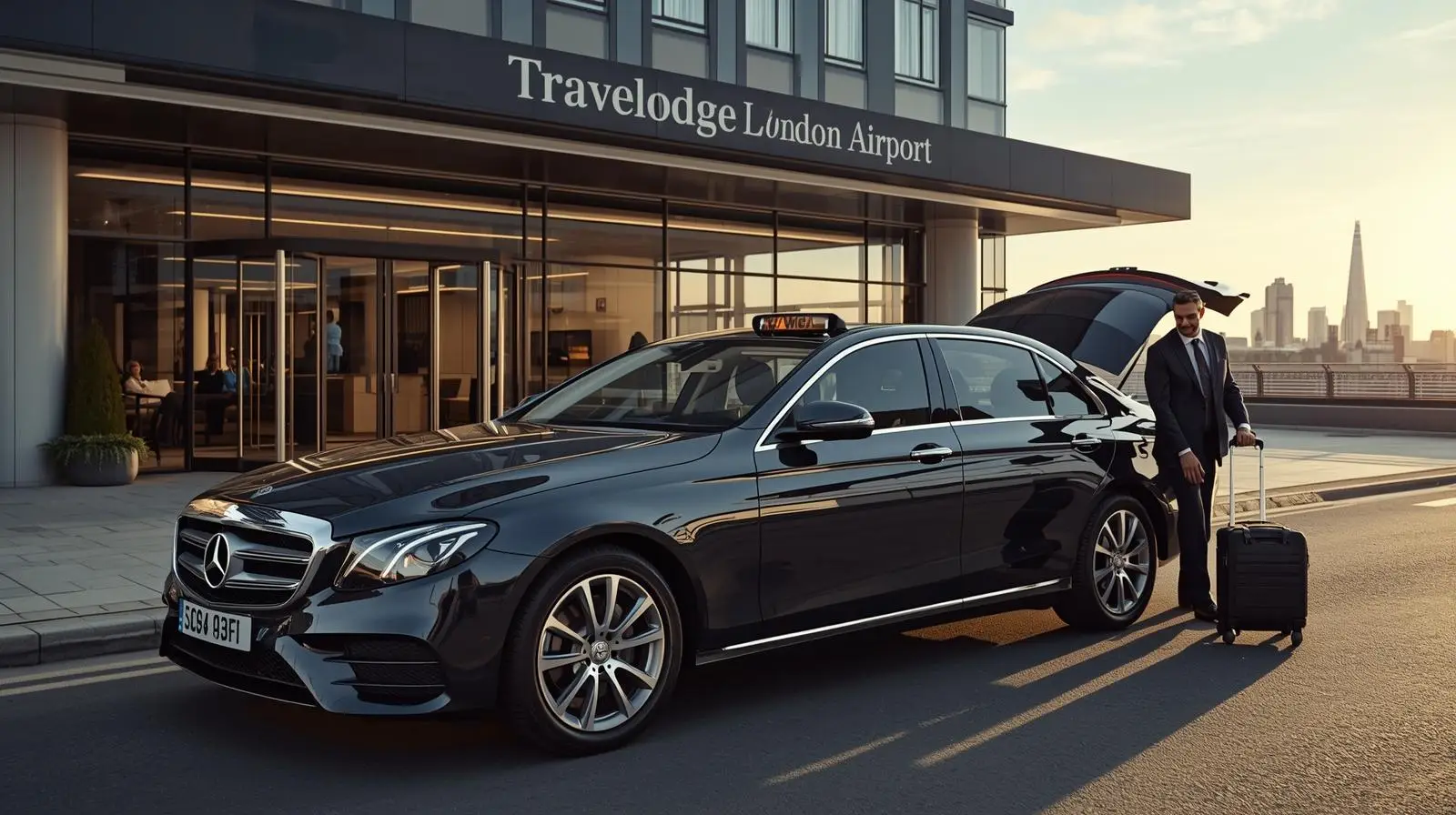 Travelodge London City Airport to Stansted Taxi