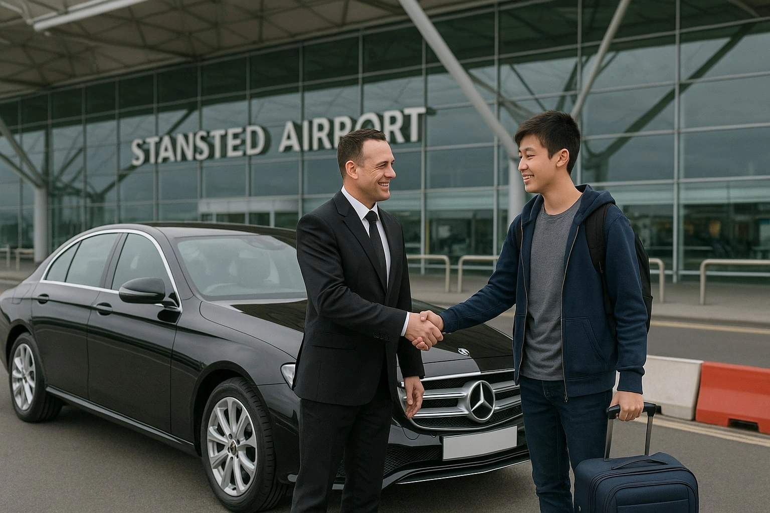 Smooth E14 Airport Transfer to Canary Wharf 