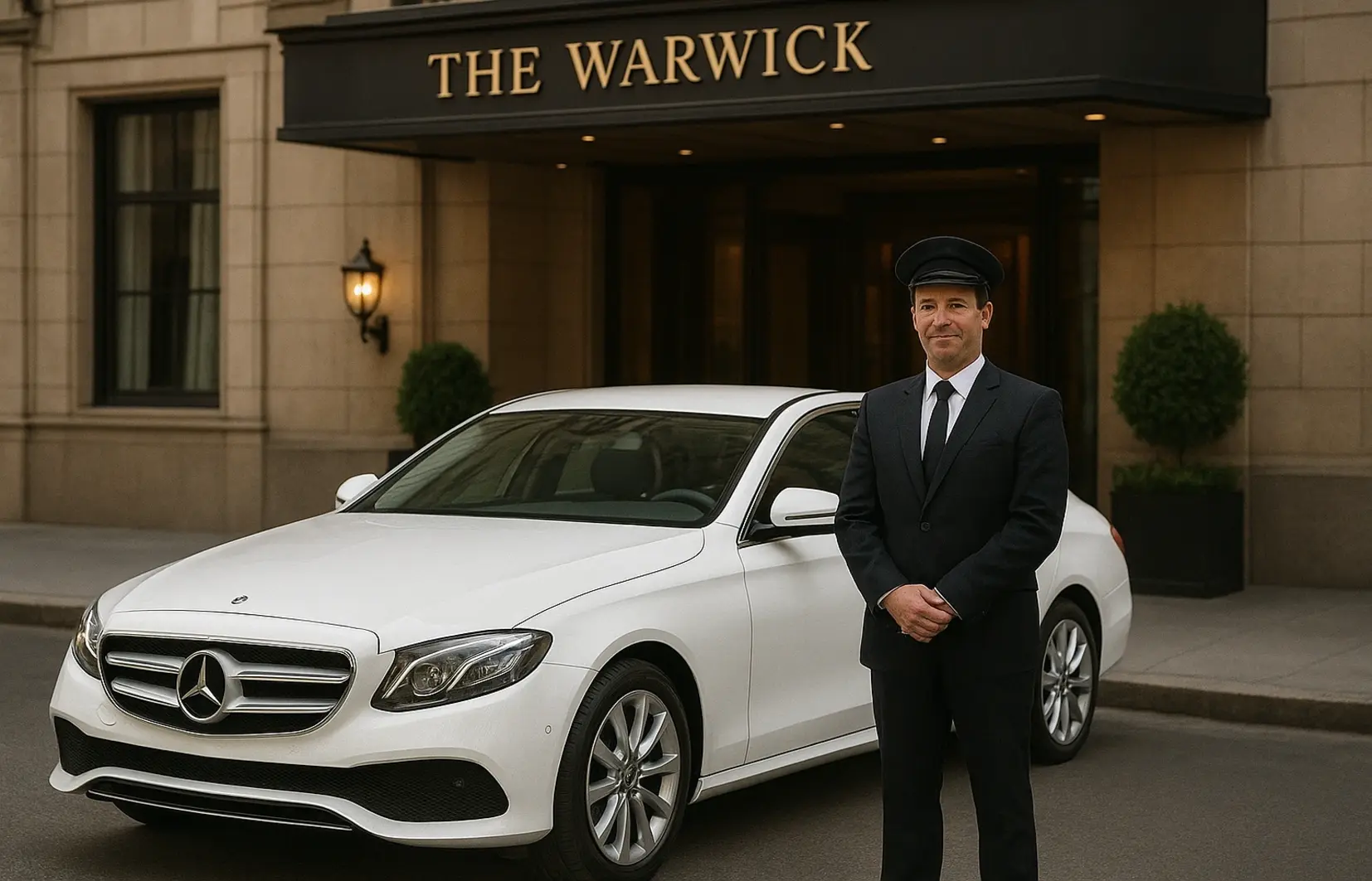 Hotel transport from WARWICK HOTEL to Stansted Airport