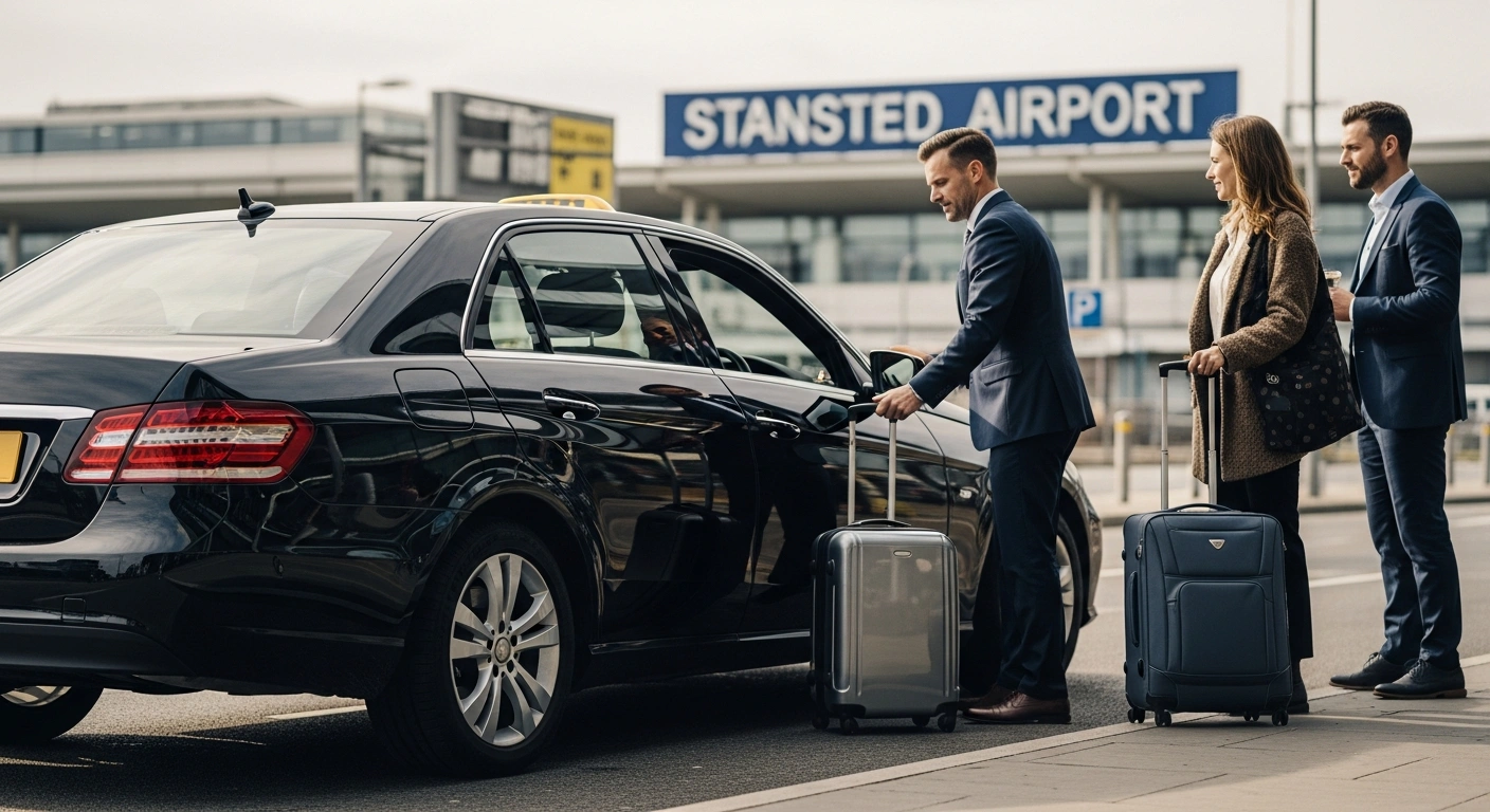 Sussex Hotel Radisson Taxi to Stansted Airport 