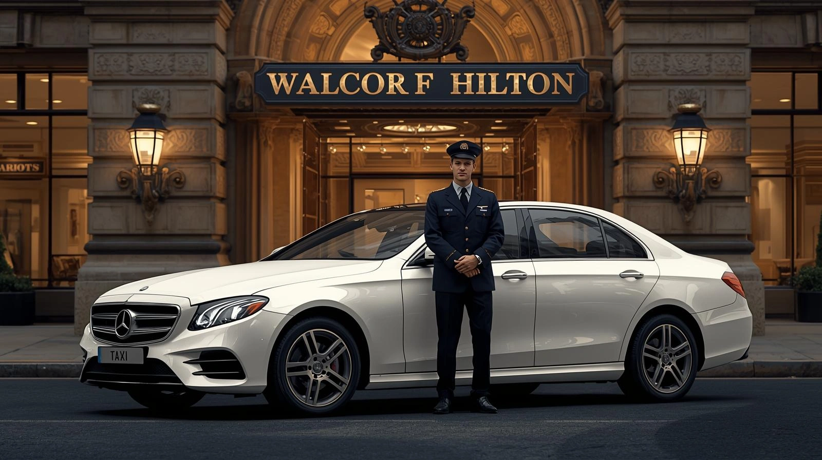 Waldorf Hilton Hotel Taxi to Stansted Airport