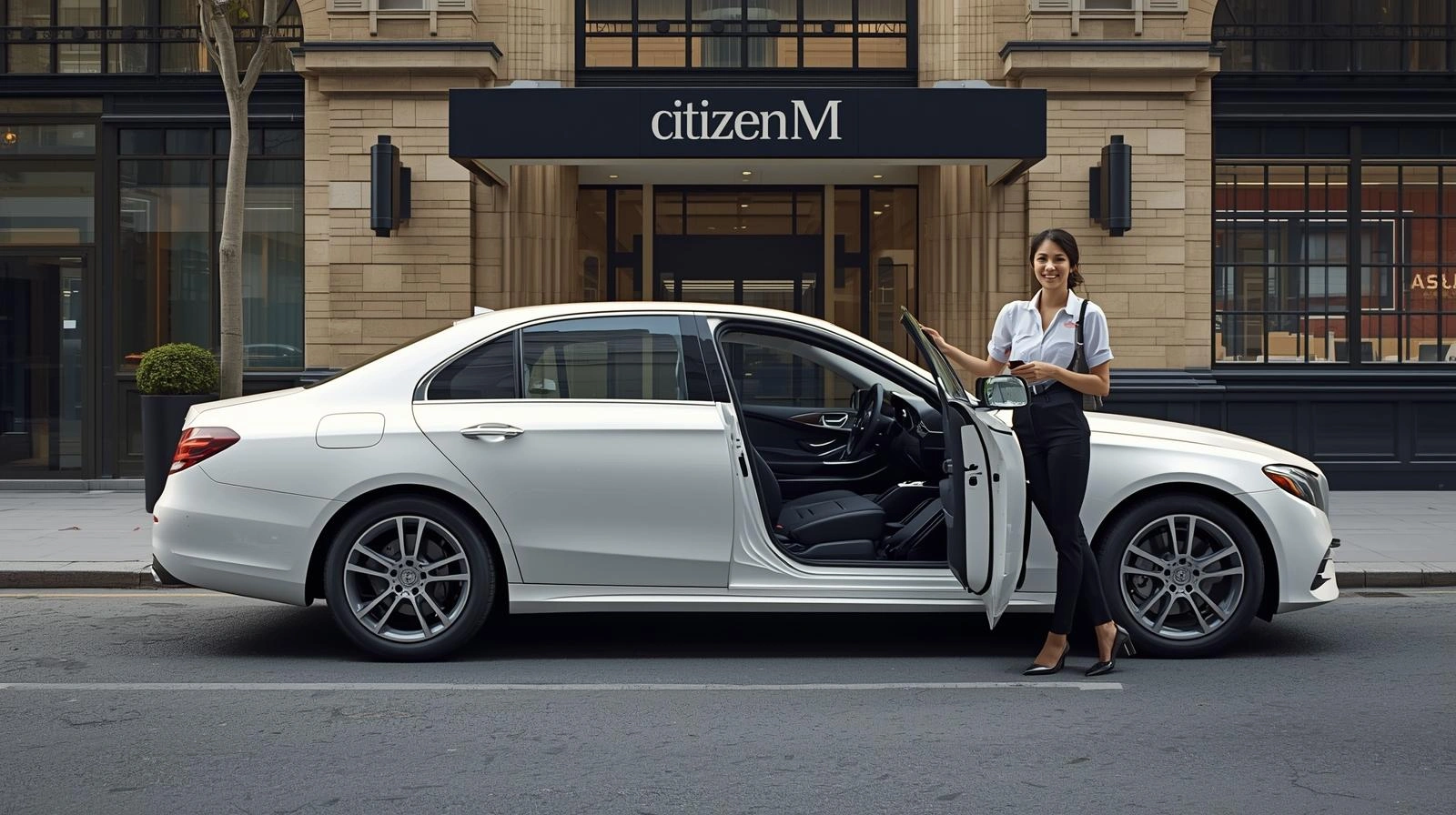 citizenM Tower of London to Stansted Airport Taxi