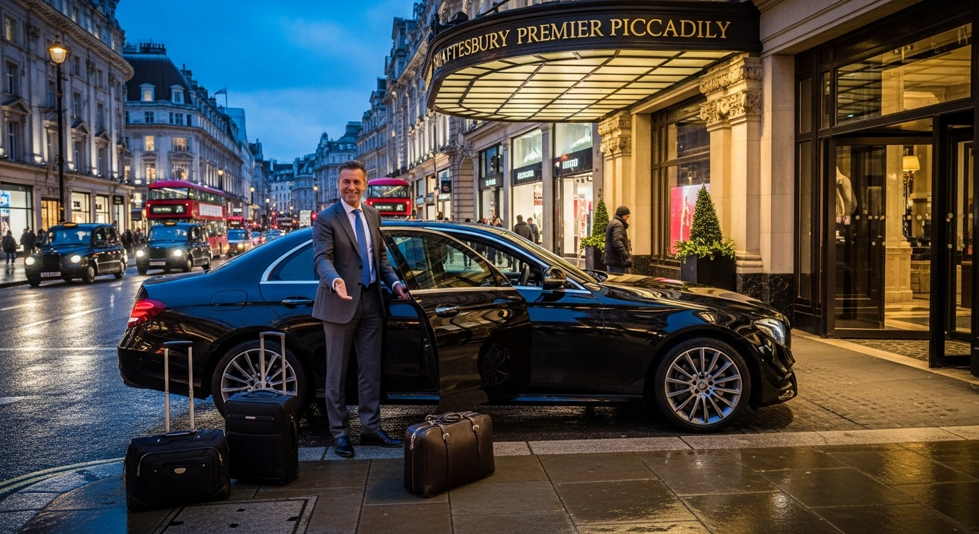 Shaftesbury Premier Piccadilly Taxi : Transfer to Stansted 