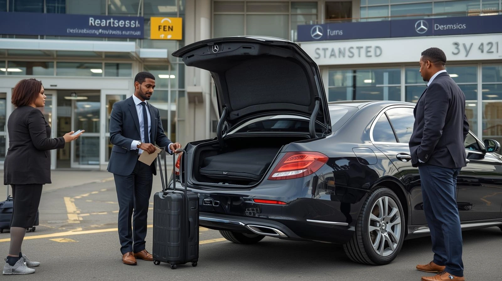 Reliable Taxi Service from South Place Hotel to Stansted 