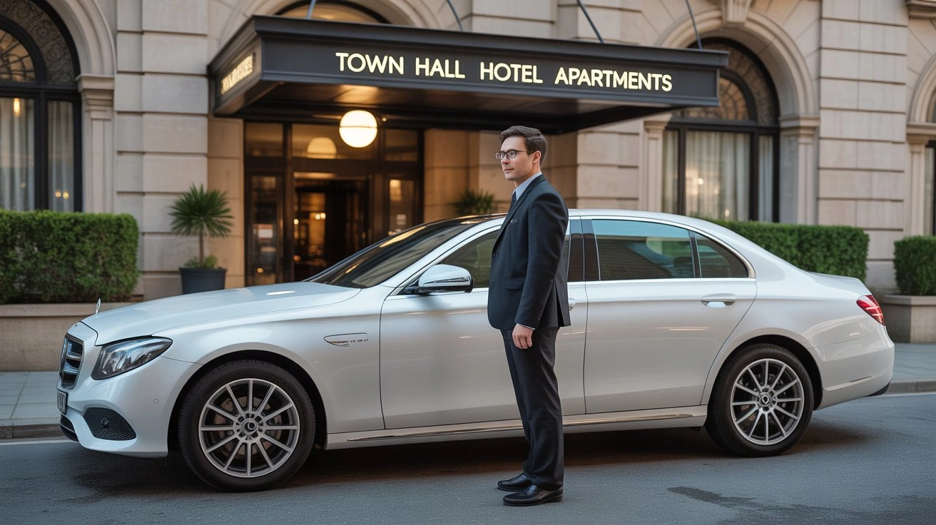 Stansted to Town Hall Hotel Apartments Taxi Service