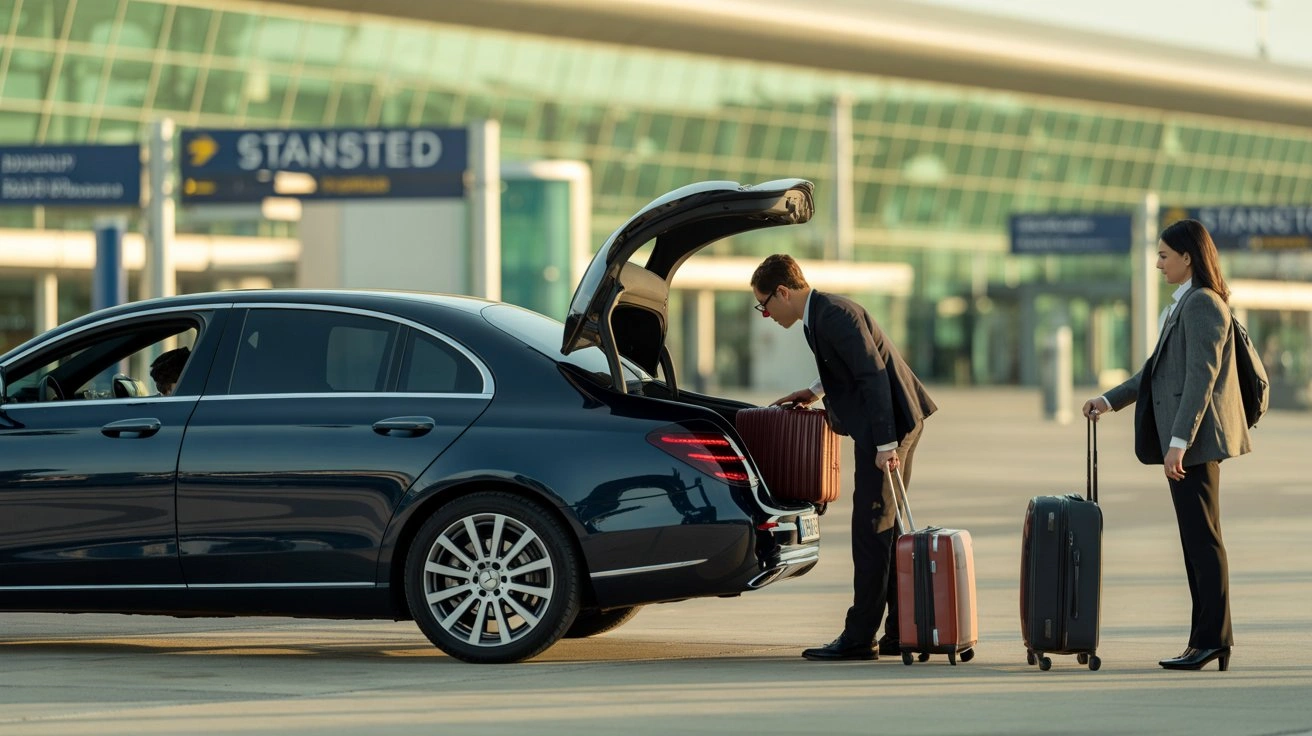 Holiday Inn Express Greenwich to Stansted Airport Taxi 