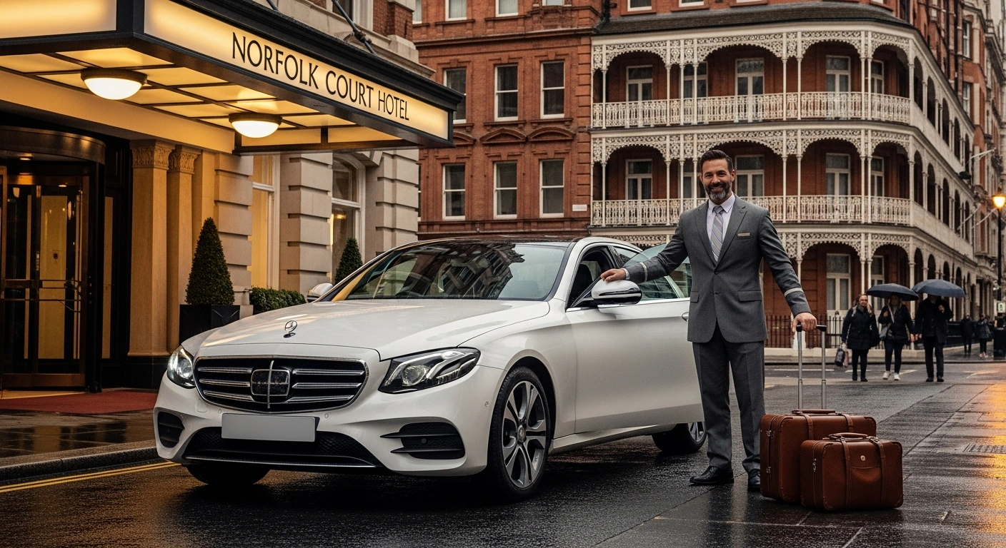 Reliable Norfolk Court Hotel Taxi & Airport Transfer Service
