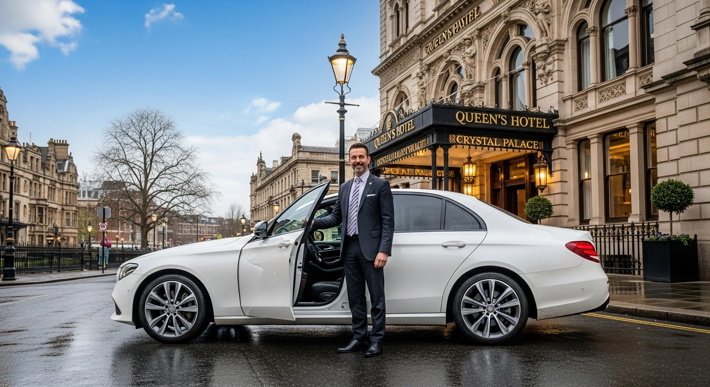 Queens Hotel Crystal Palace to Stansted Airport Taxi