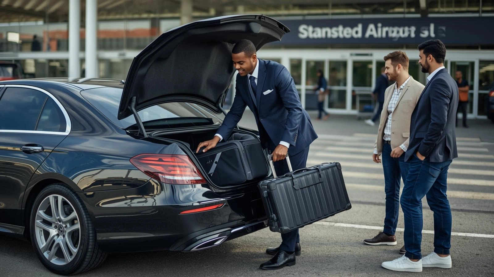 Hilton Syon Park to Stansted Airport Taxi 
