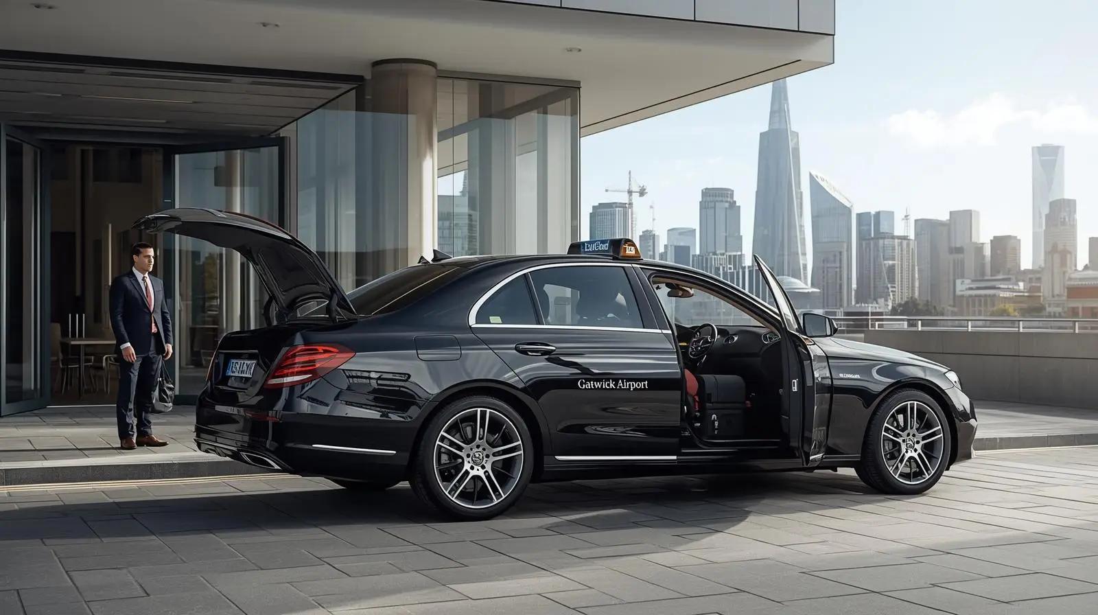 EC2N Guildhall Taxi to Gatwick Airport Transfer Book Online