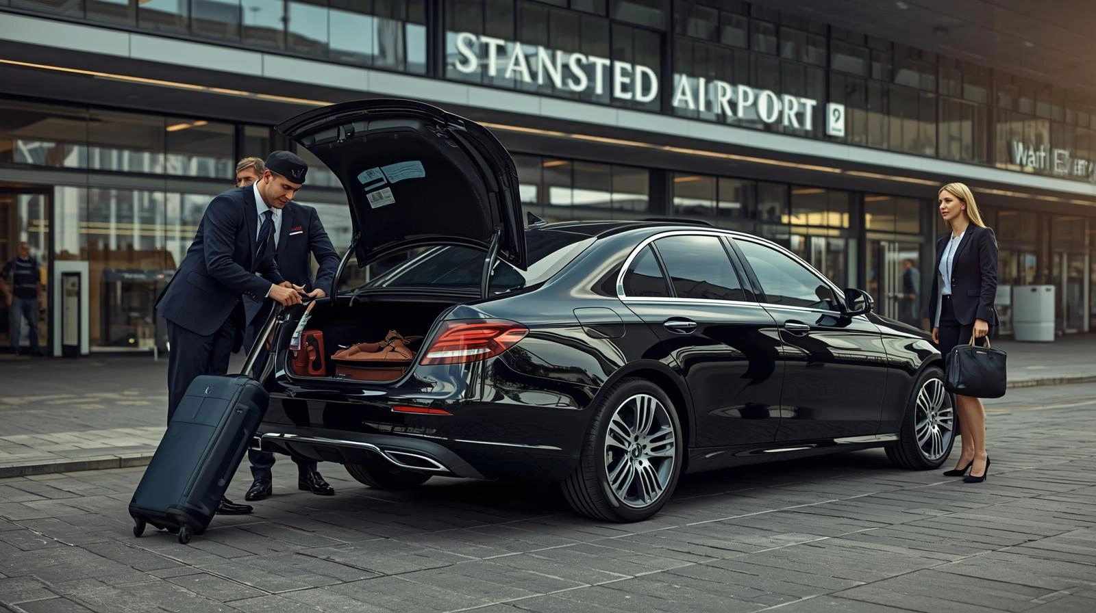 London Ealing Hotel Taxi to Stansted Airport Easy Transfers