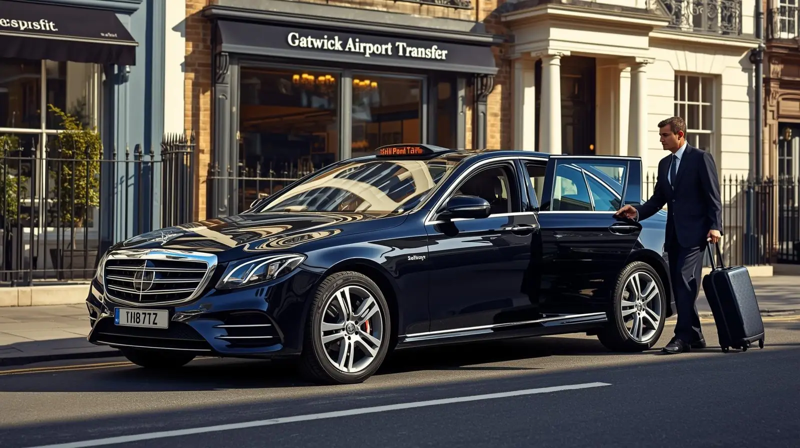 SW1X Pont Street Airport Taxi to Gatwick Reliable Transfer