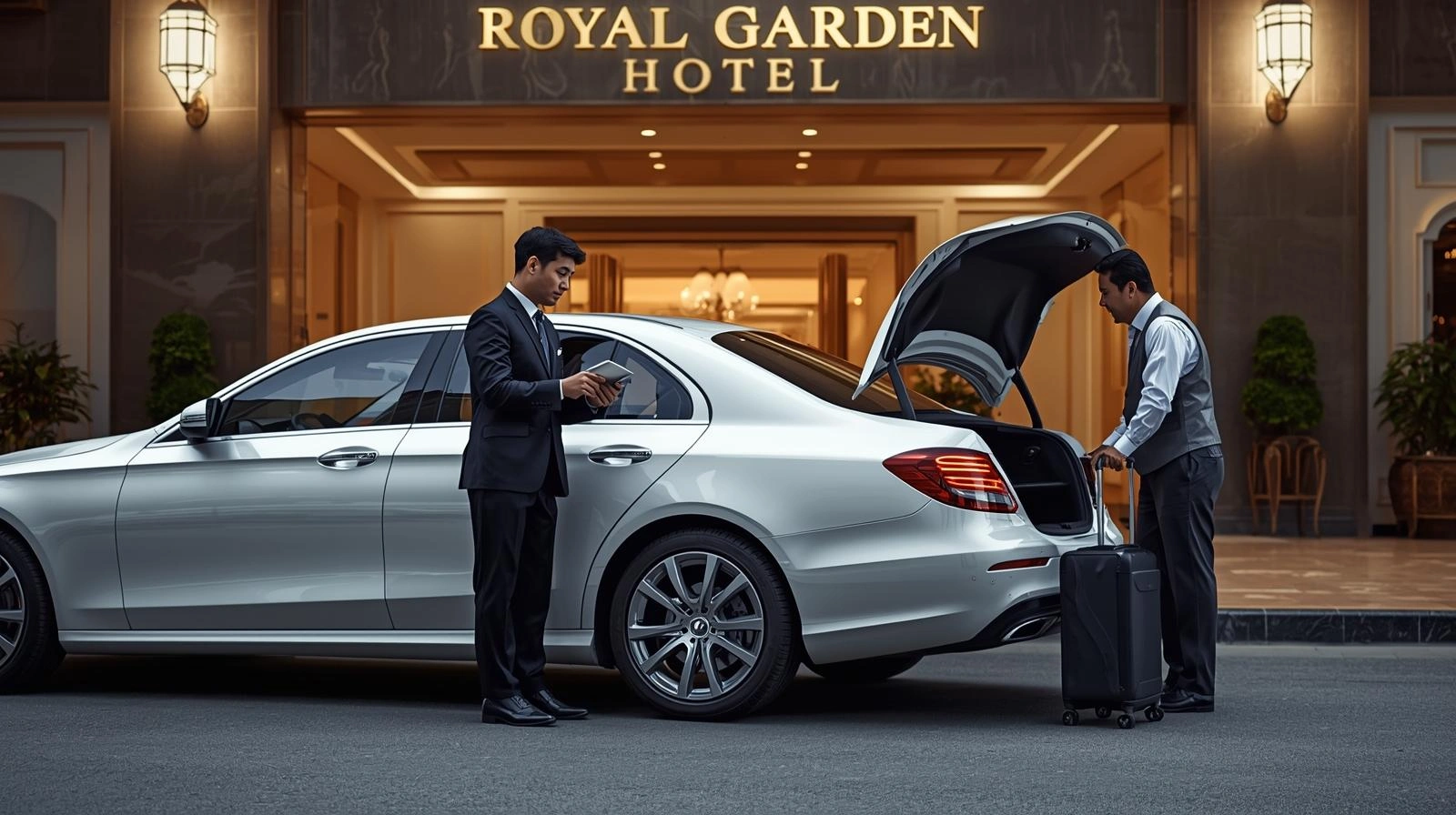 Royal Garden Hotel Taxi – Reliable Airport Transfer Service 