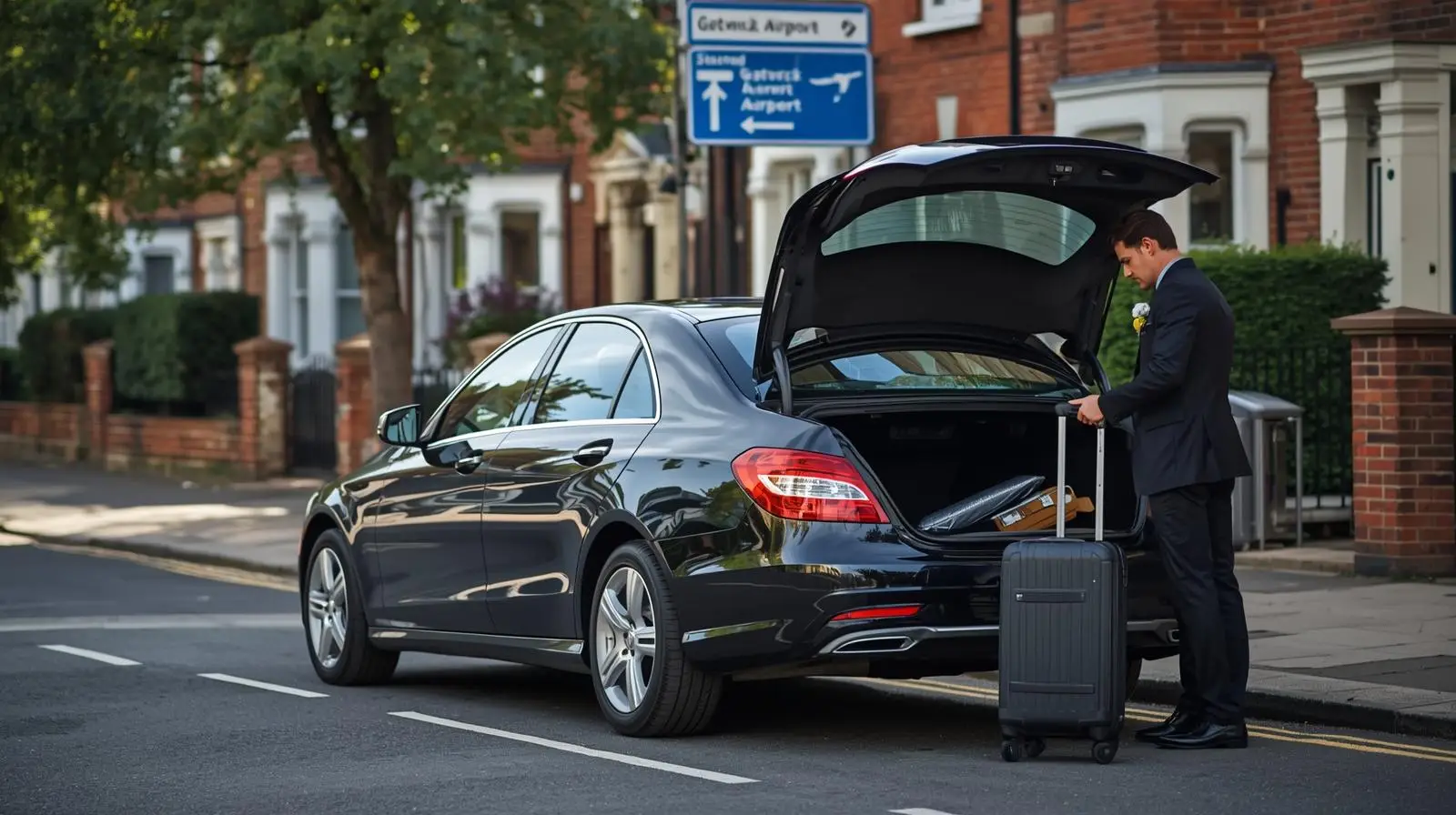 E3 Bow to Gatwick Airport Taxi Reliable Transfer