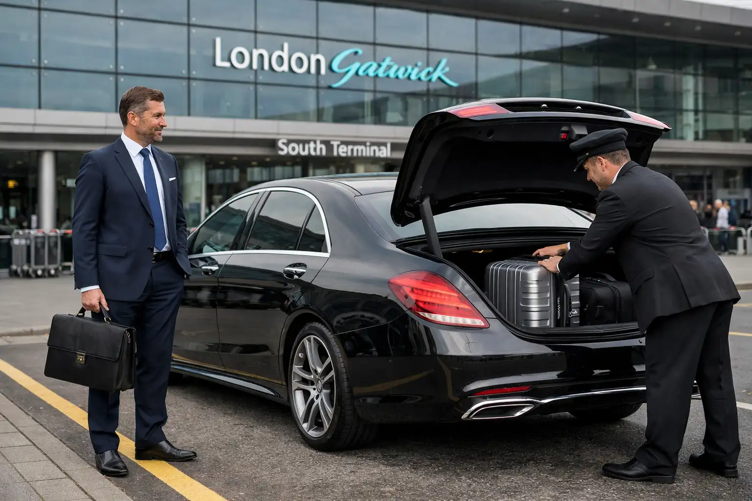 Airport Transfer: Gatwick North Terminal to CR8 Purley