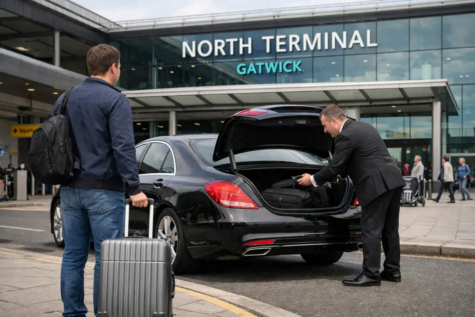 SM2 Belmont Taxi – Gatwick Airport Reliable Transfer 