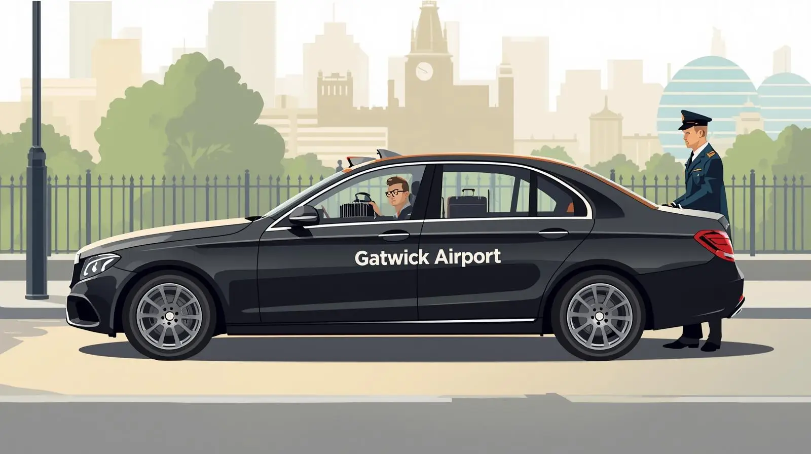 BR4 West Wickham Taxi Reliable Gatwick Airport Transfer