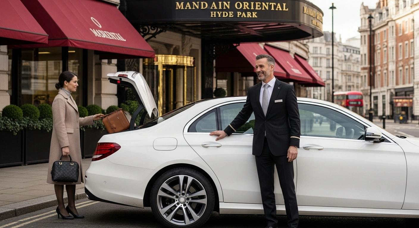 Mandarin Oriental Hyde Park taxi - Gatwick Airport Transfer