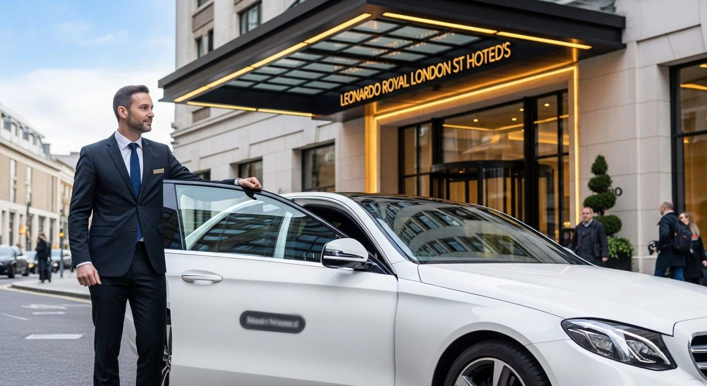 Leonardo Royal London st Pauls Taxi to Gatwick 
