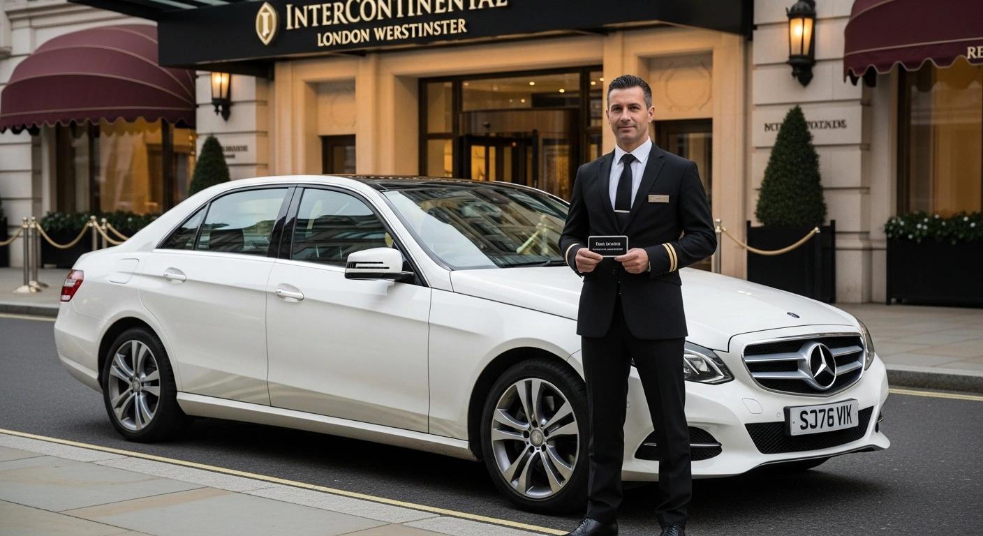 Intercontinental London Westminster Taxi to Gatwick