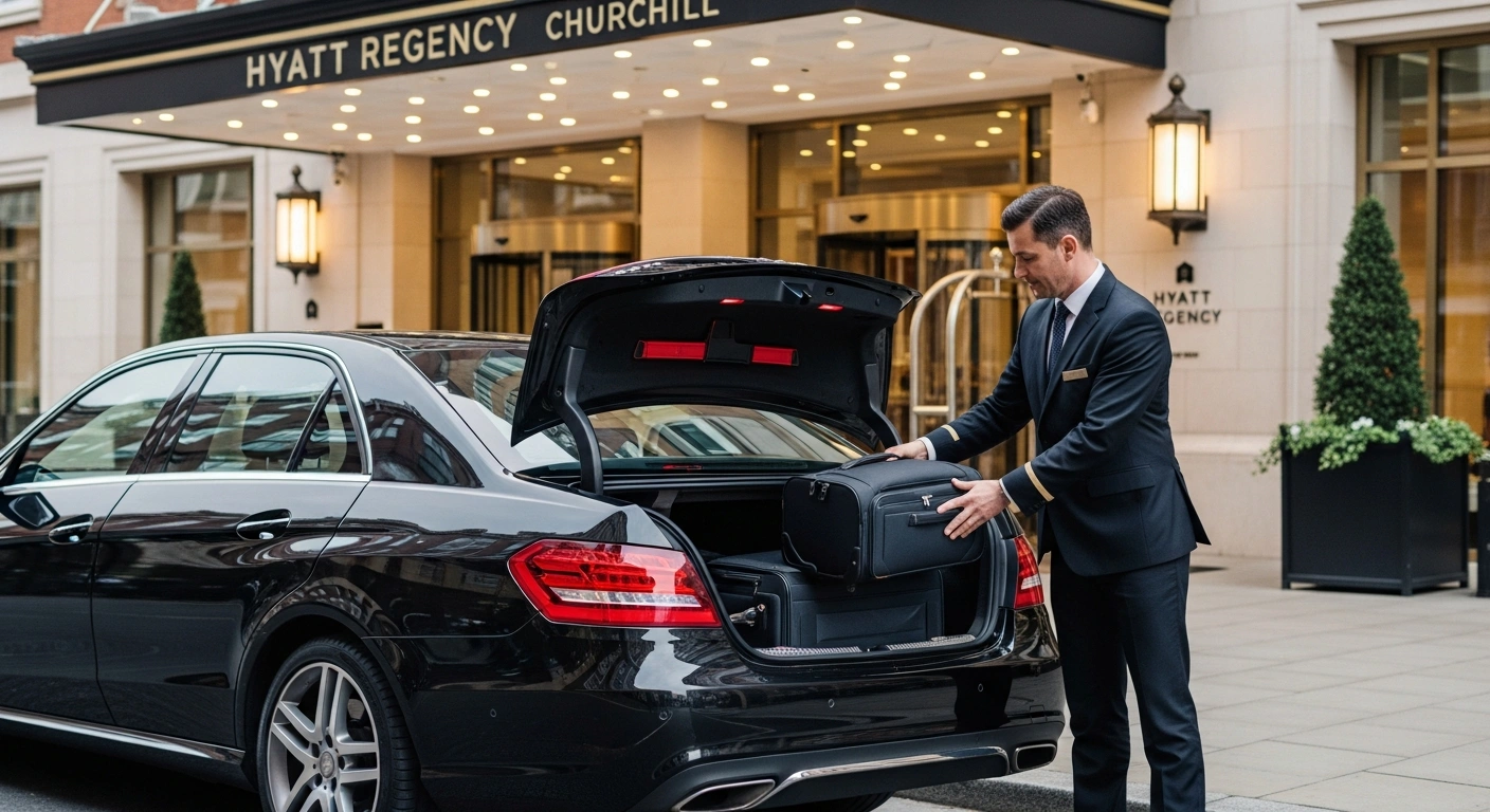 Hyatt Regency London Churchill Taxi Gatwick Transfer