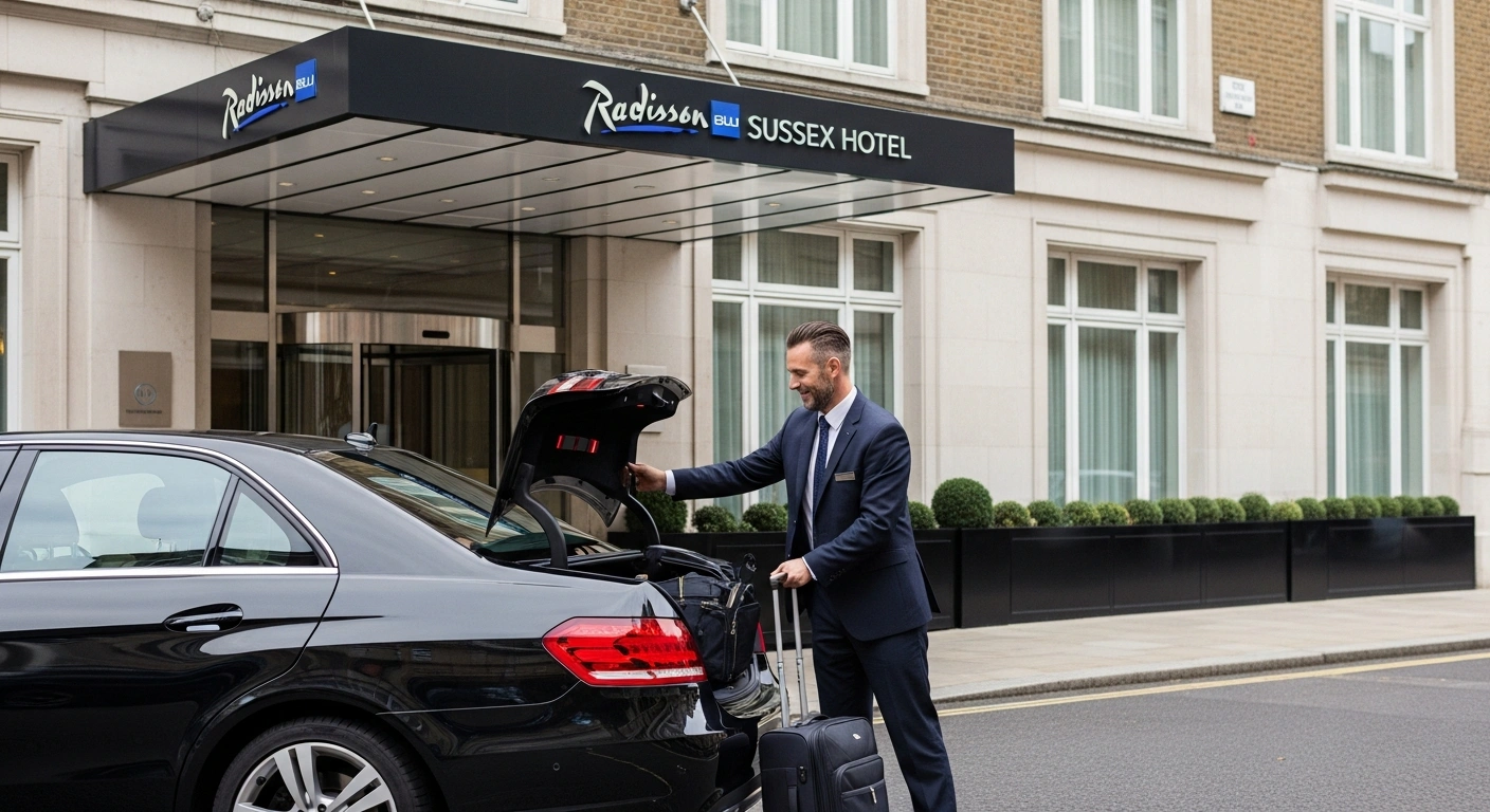Radisson Blu Sussex Hotel Taxi to Gatwick Airport 