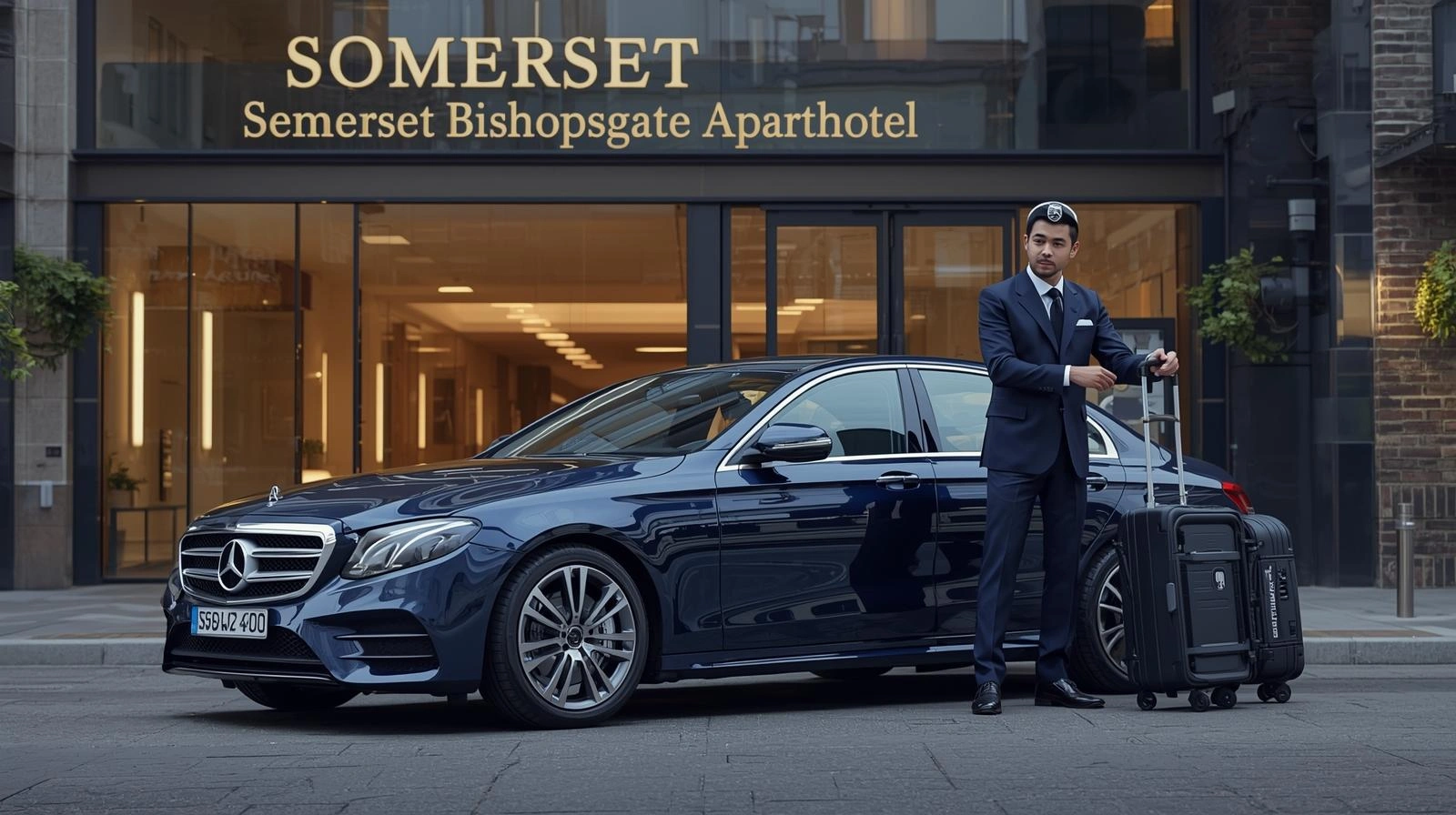 Somerset Bishopsgate Aparthotel to Gatwick Taxi