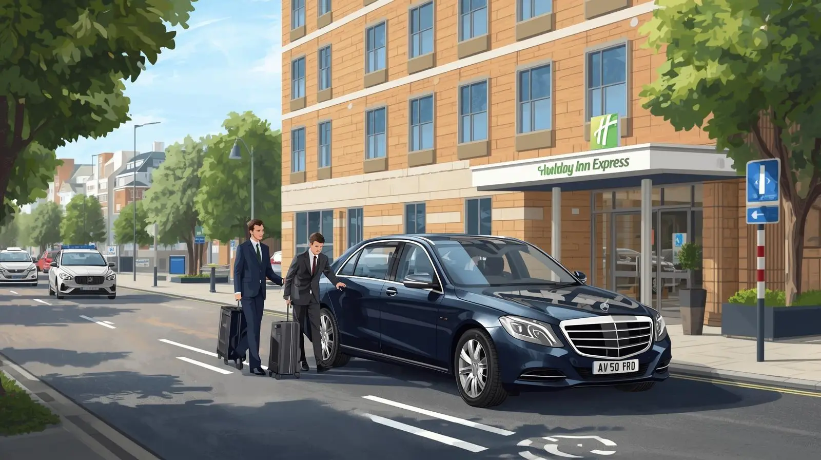 Holiday Inn Express Chingford to Gatwick Airport Taxi 