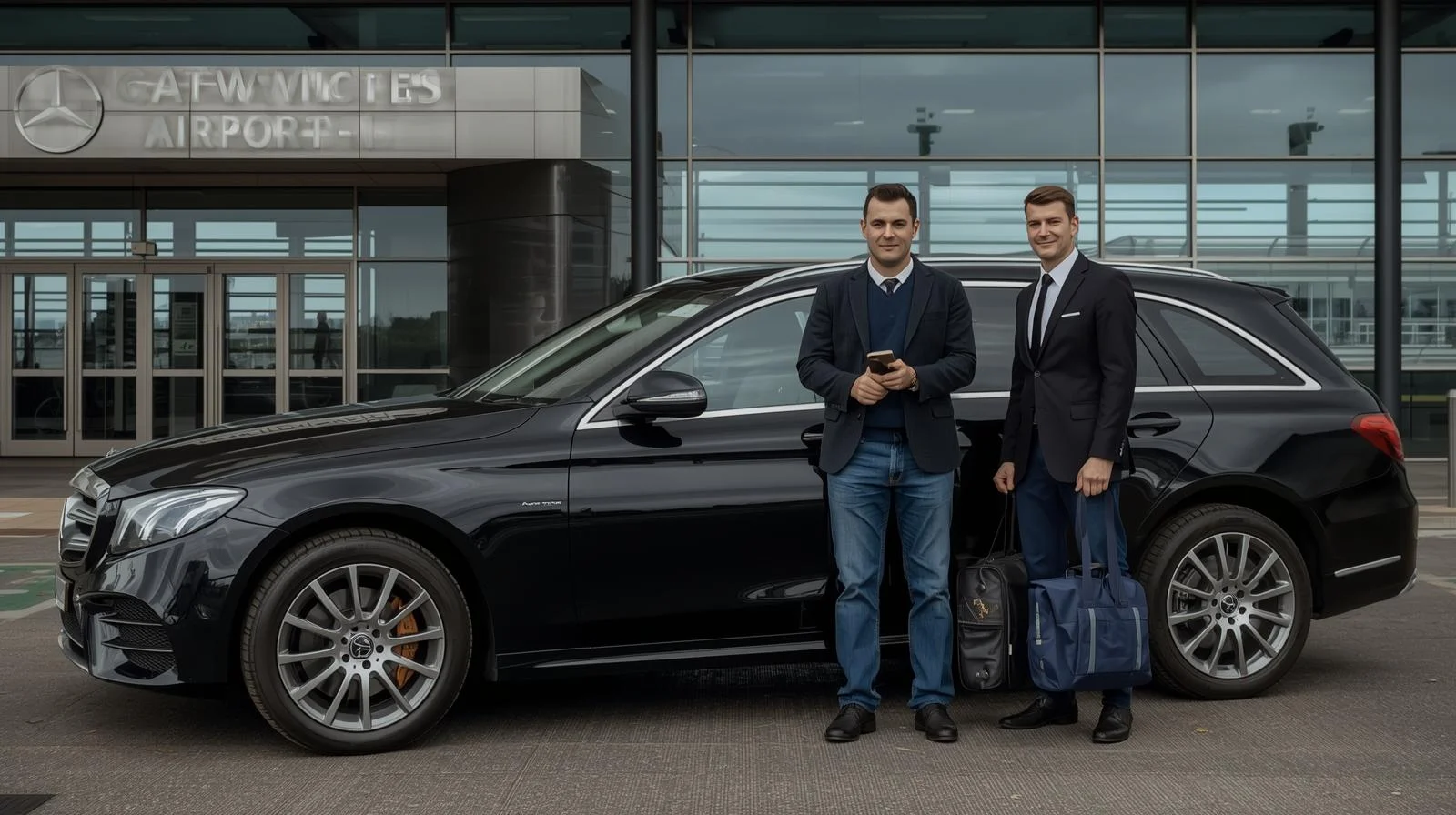 Broadwalk Hotel Taxi to Gatwick Airport 