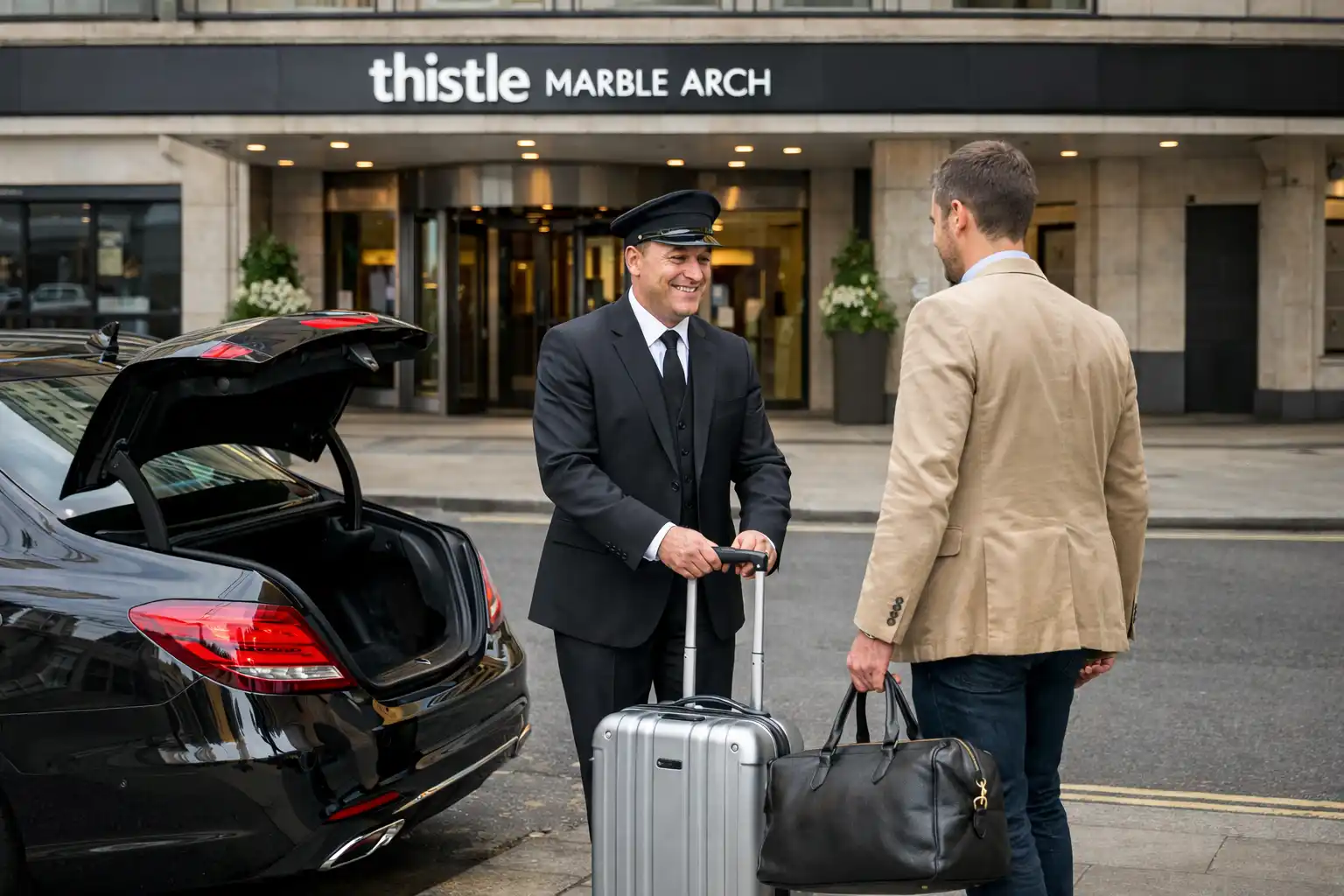 Thistle Marble Arch Hotel to Stansted Airport Taxi