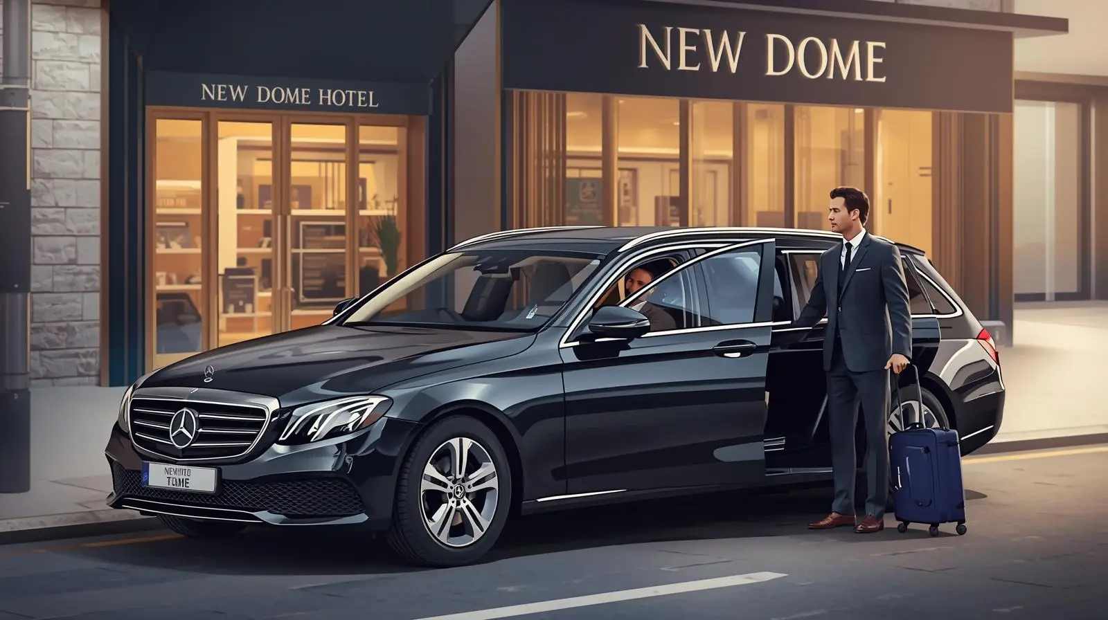 New Dome Hotel Taxi Reliable Airport Transfer Service