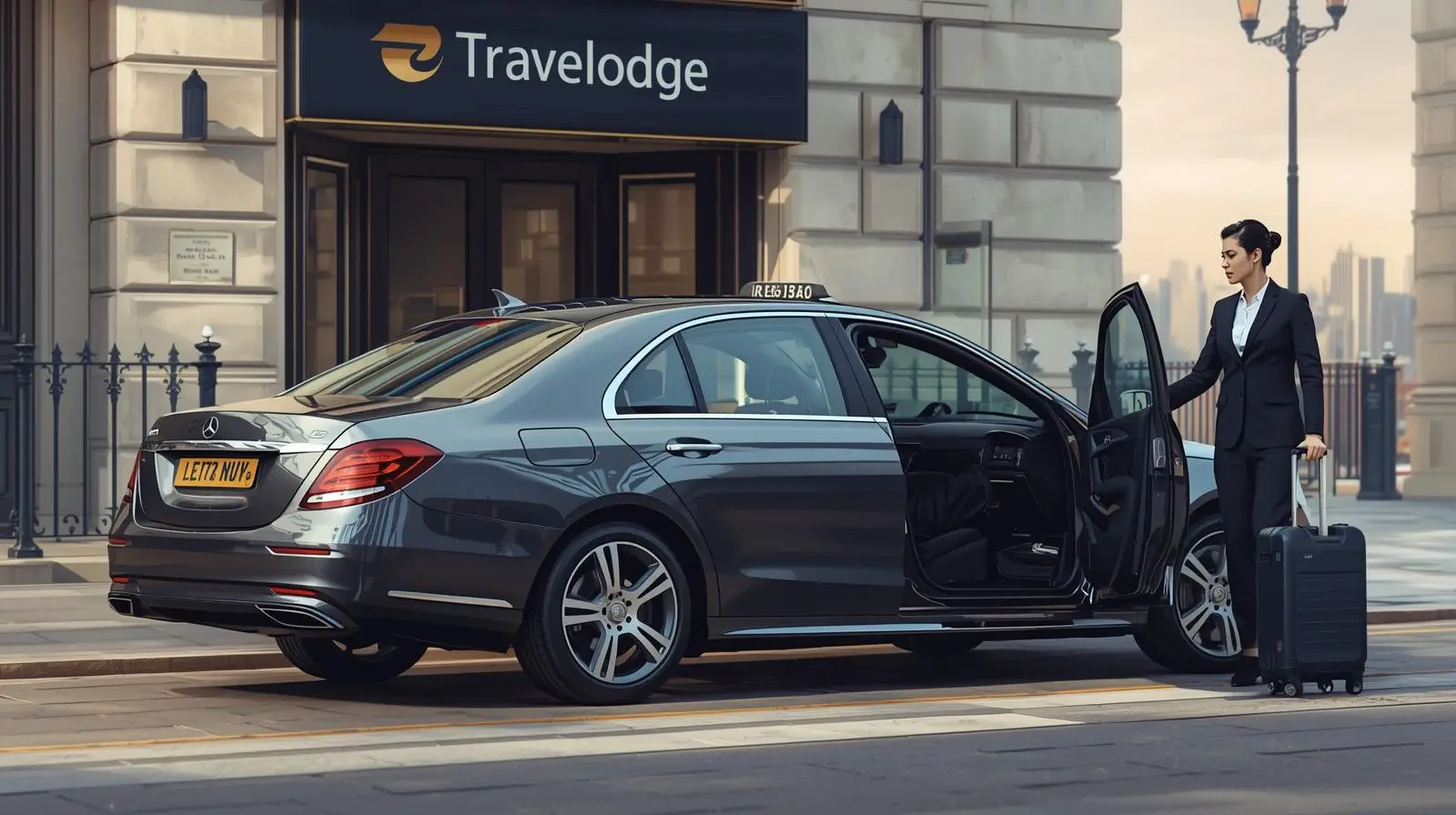 Premier Inn Docklands Excel to Gatwick Taxi Service