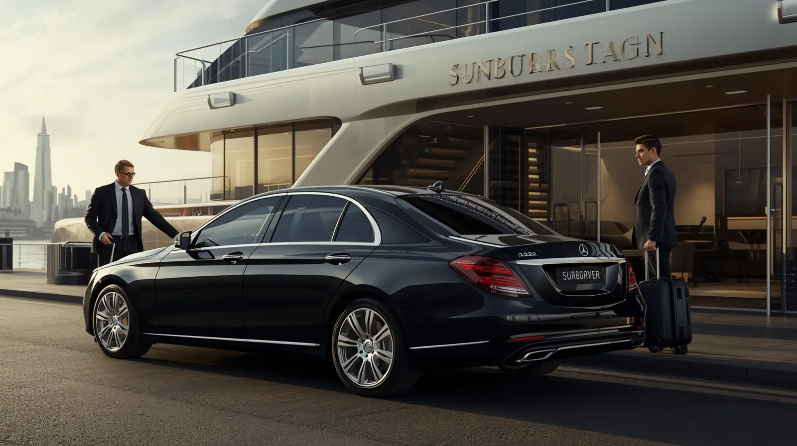 Sunborn Yacht Taxi Luxury Airport Transfers 