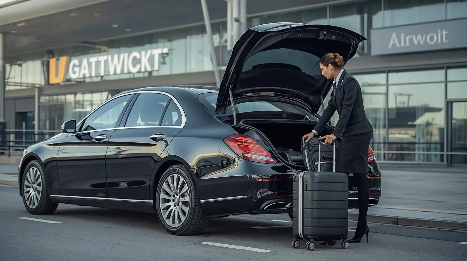 Dylan Apartments Kensington Taxi to Gatwick Airport 