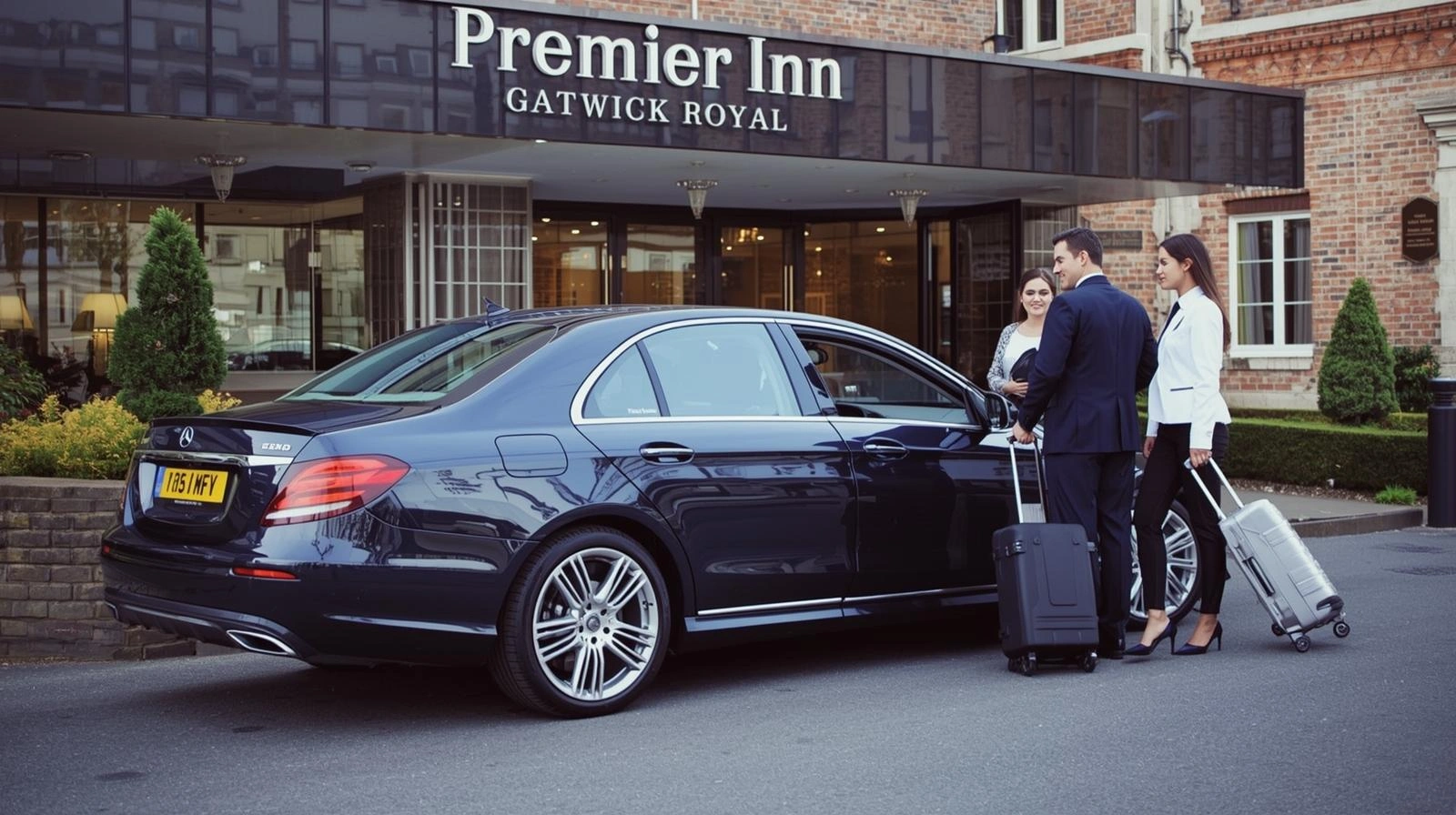 Premier Inn Gatwick Manor Royal to Gatwick Taxi