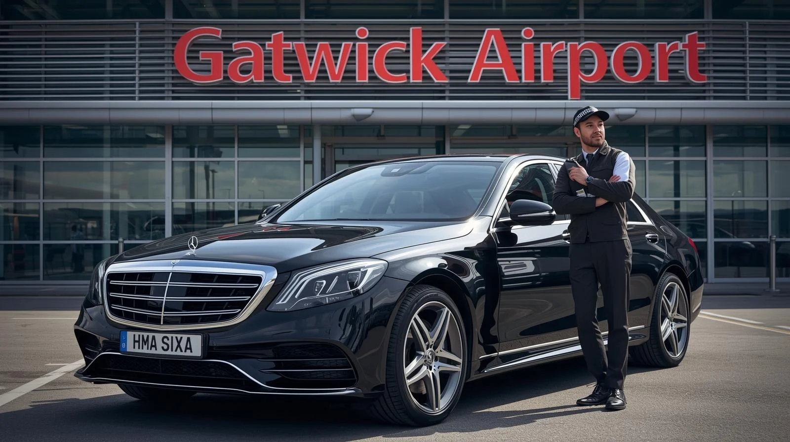 Journey from Moat House Shepperton to Gatwick Airport Taxi 