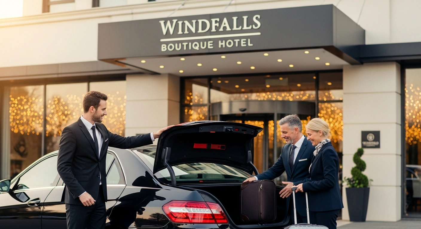 Windfalls Boutique Hotel Taxi Reliable Airport Transfers 