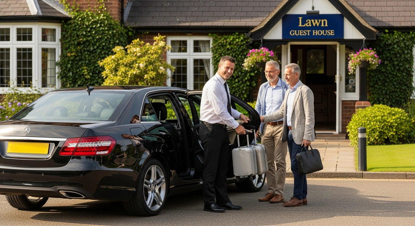 Lawn Guest House Taxi Stress Free Airport Transfer Service