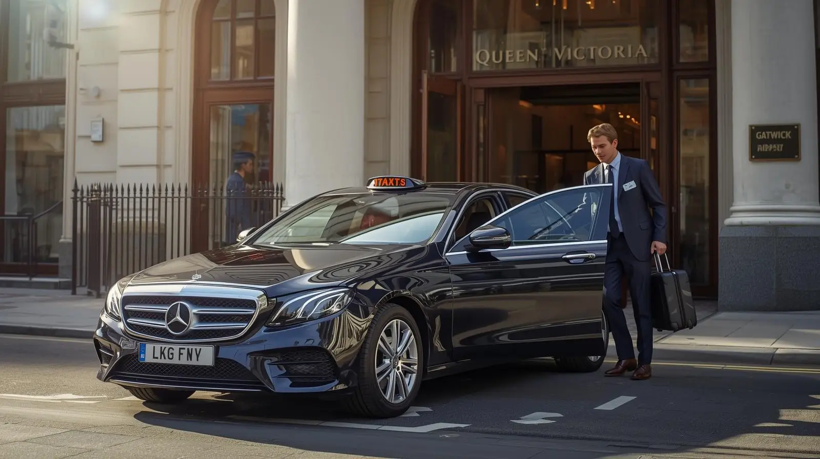 EC4V Queen Victoria Street Gatwick Taxi Service 