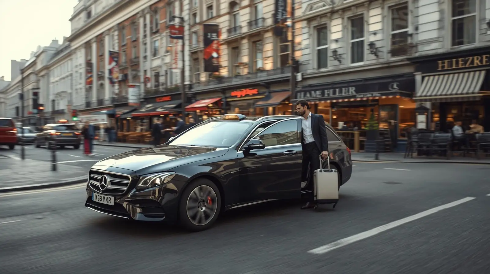 Heathrow Airport to WC2E Holborn Taxi Transfer 