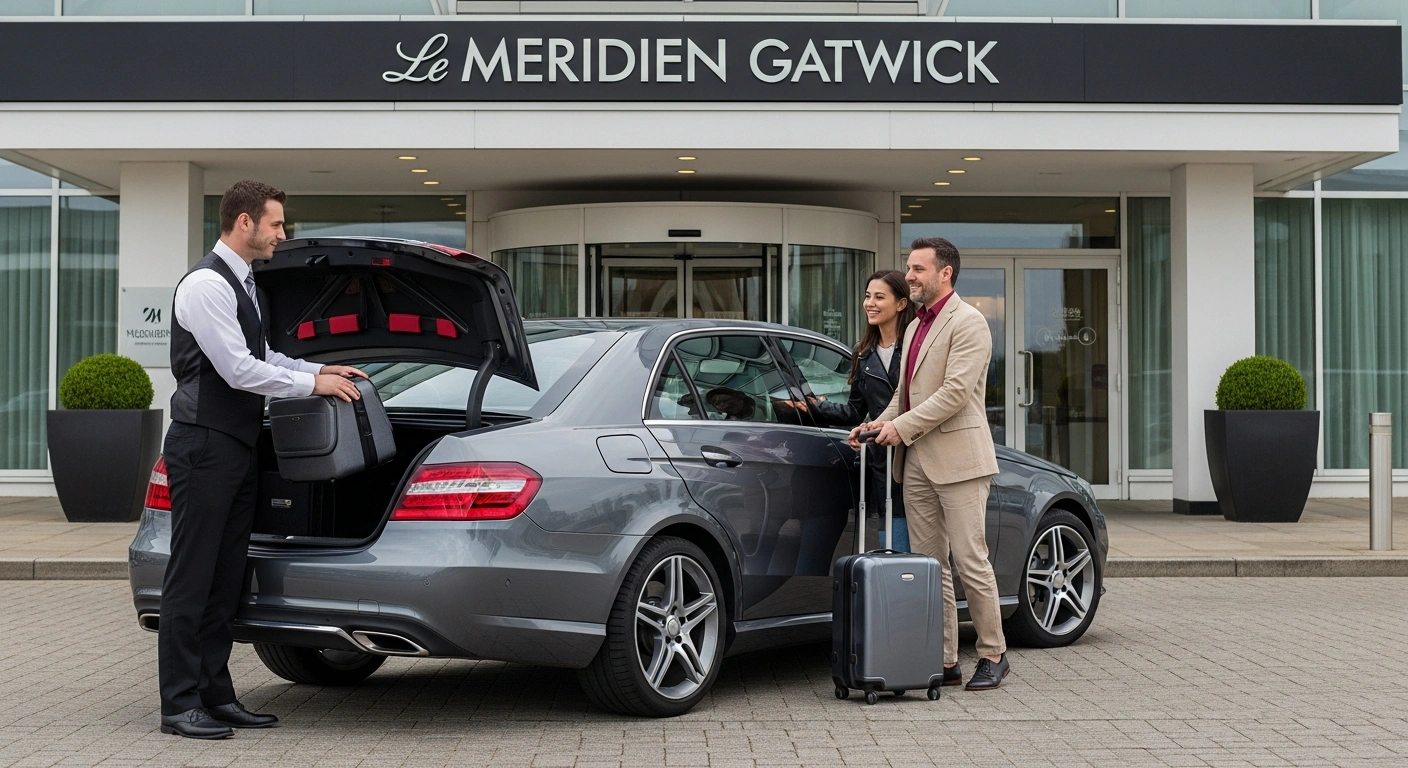 Reliable Le Meridien Gatwick Hotel to Heathrow T4 Taxi