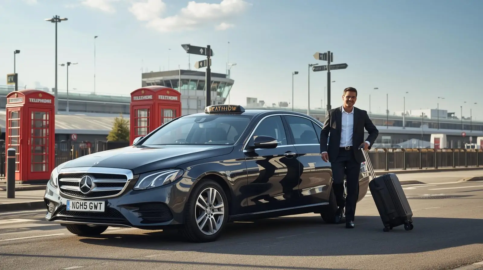 Heathrow T4 to W1C Woodstock Street Taxi Transfer