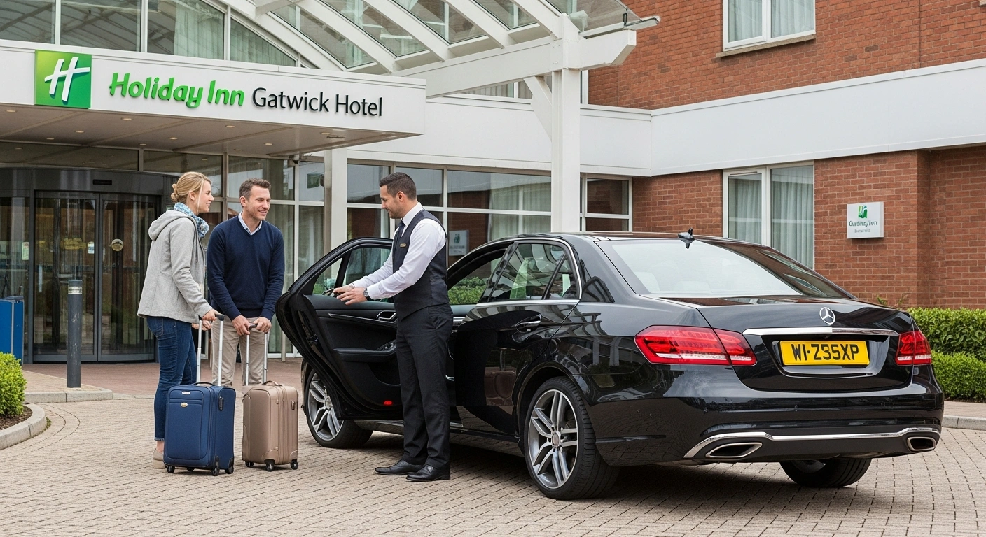 Holiday Inn Gatwick to Heathrow T4 Taxi Transfer