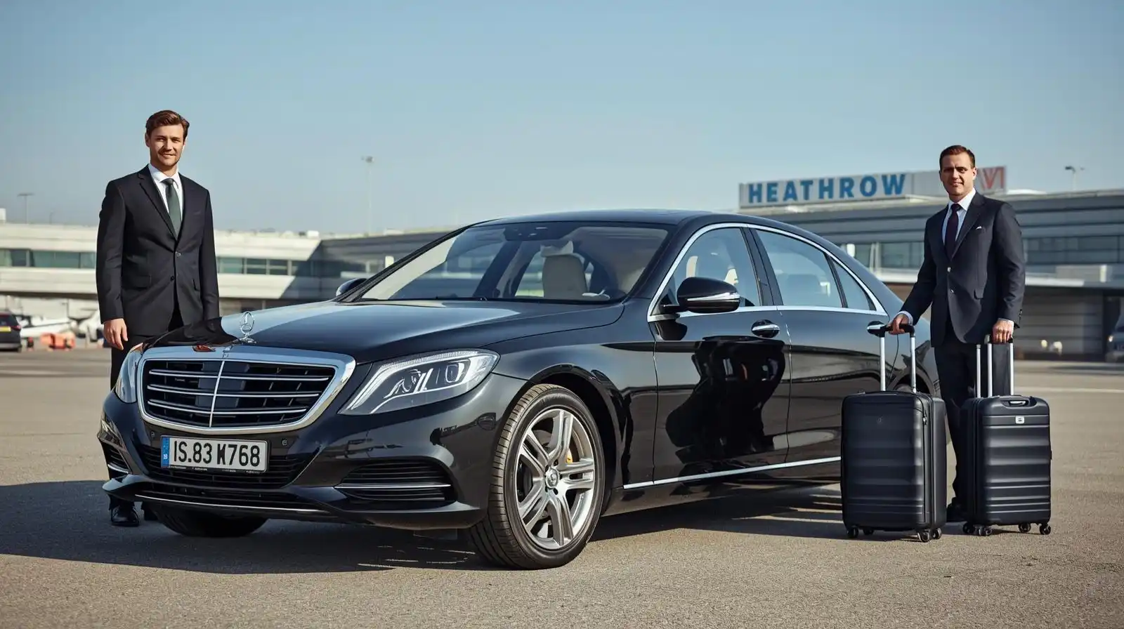 Heathrow Terminal 4 to EN3 Brimsdown Taxi Transfer
